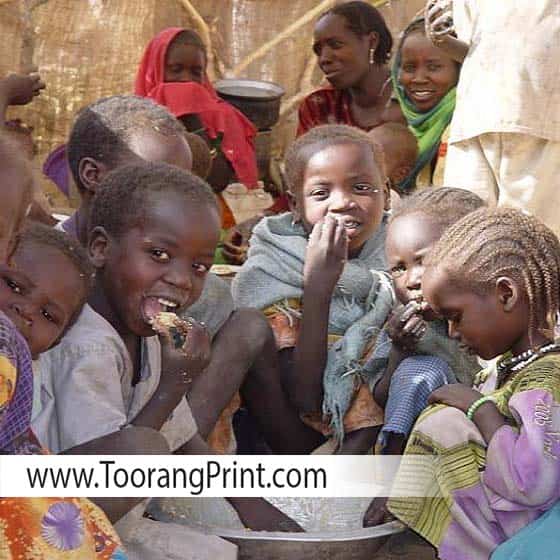 برنج در آفریقا کیسه برنج