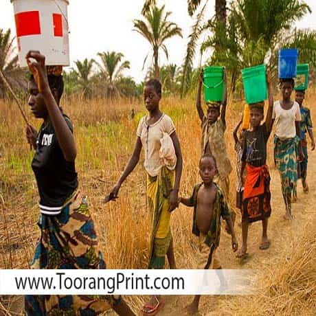 کیسه برنج و برنج در آفریقا