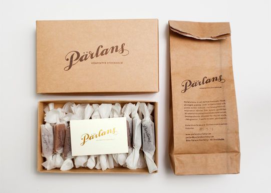 ایده بسته بندی جعبه شکلات با کاغذ مومی