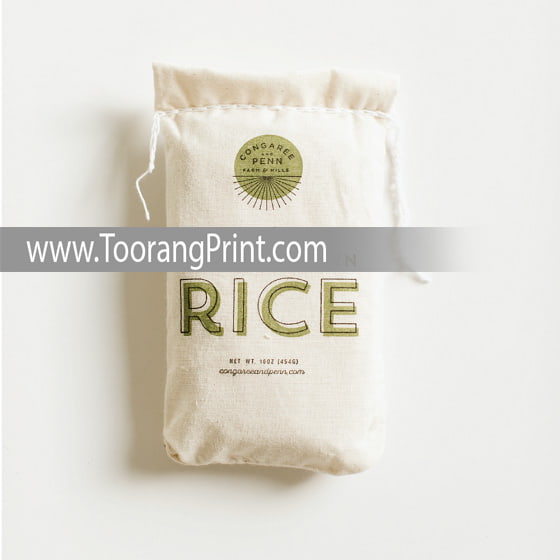 تمیز کردن کیسه برنج