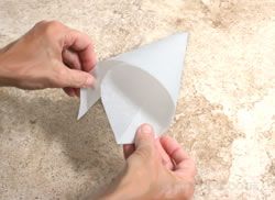 آموزش ساخت قیف کاغذی