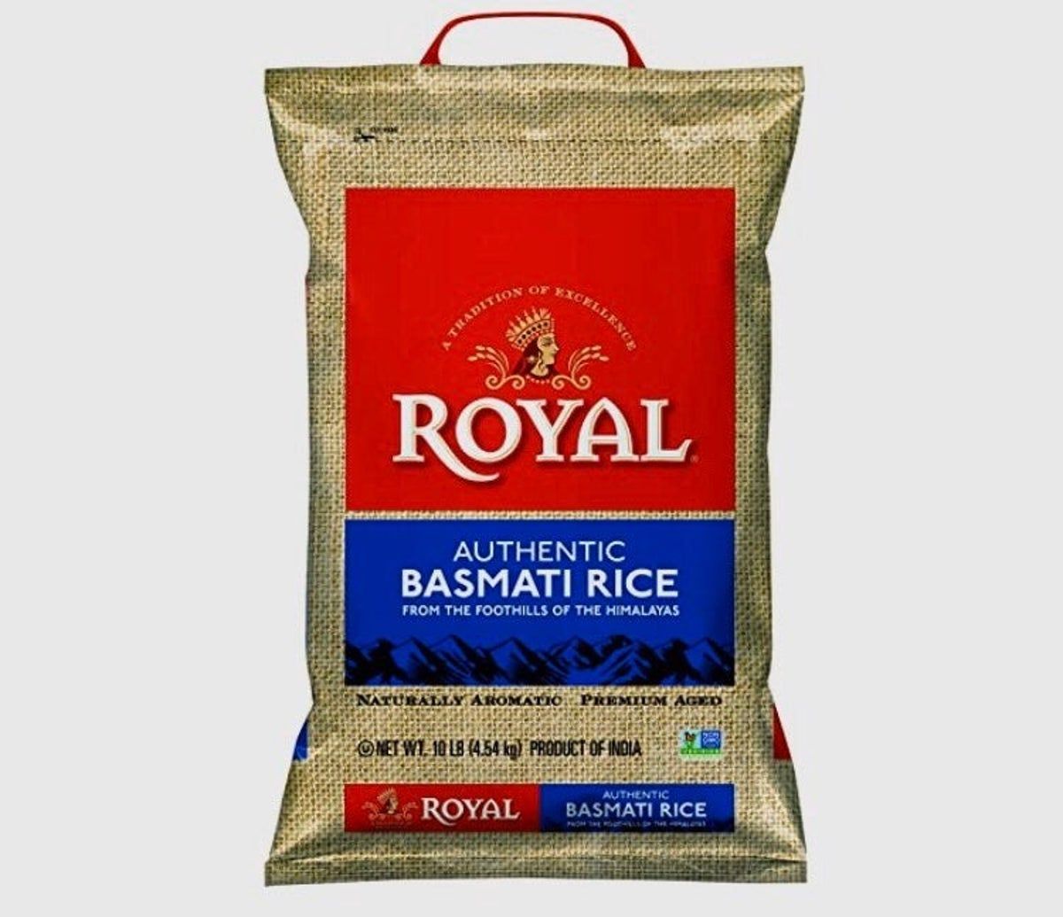 کیسه برنج هندی برای فروش با رنگ قرمز
