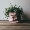 آموزش تزئین گلدان با پاکت کرافت در خانه