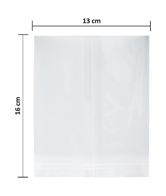 سلفون شفاف OPP بسته بندی 16×13